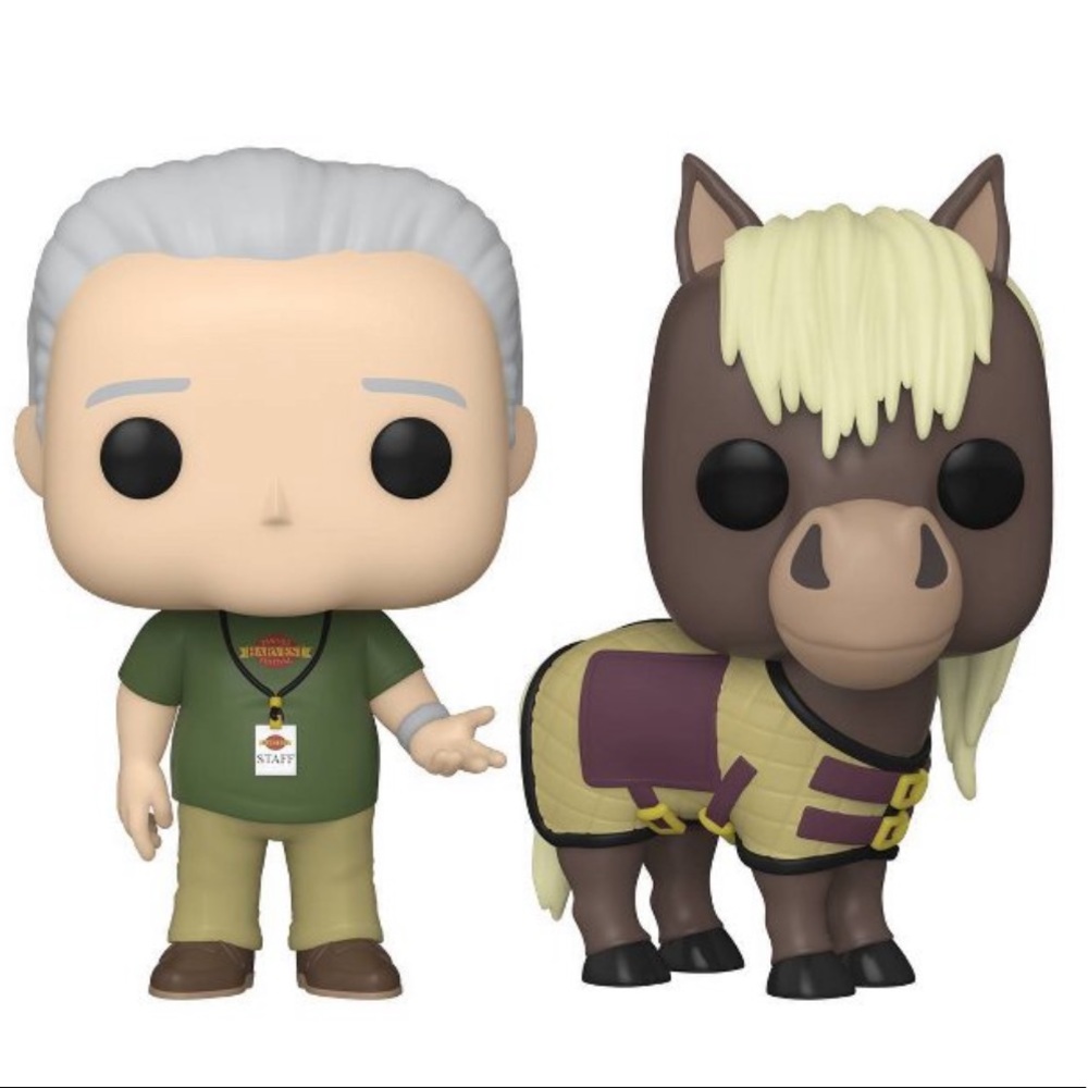 NIB Exclusive Parks and Recreation Li’l Sebastian and Jerry 2-Pack Funko Pop set - Picture 2 of 2